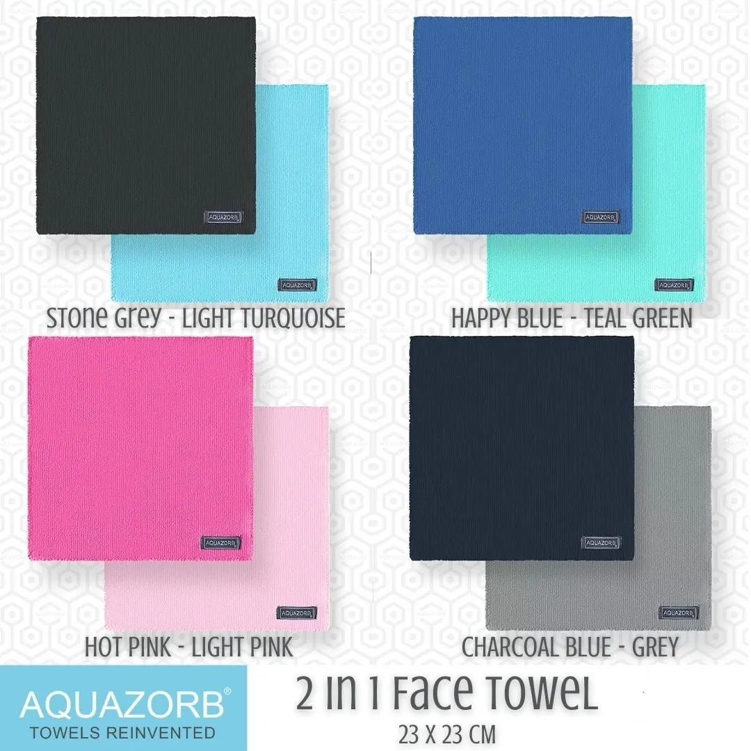 Aquazorb 2-in-1 Face Towel