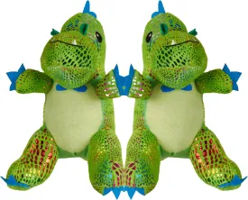 Caitec Presents Nala Cat Tucker The T-Rex Dino - Catnip Toy - Interactive Cat Toy - Chew Toy - Pillow Toy, 2 Pack
