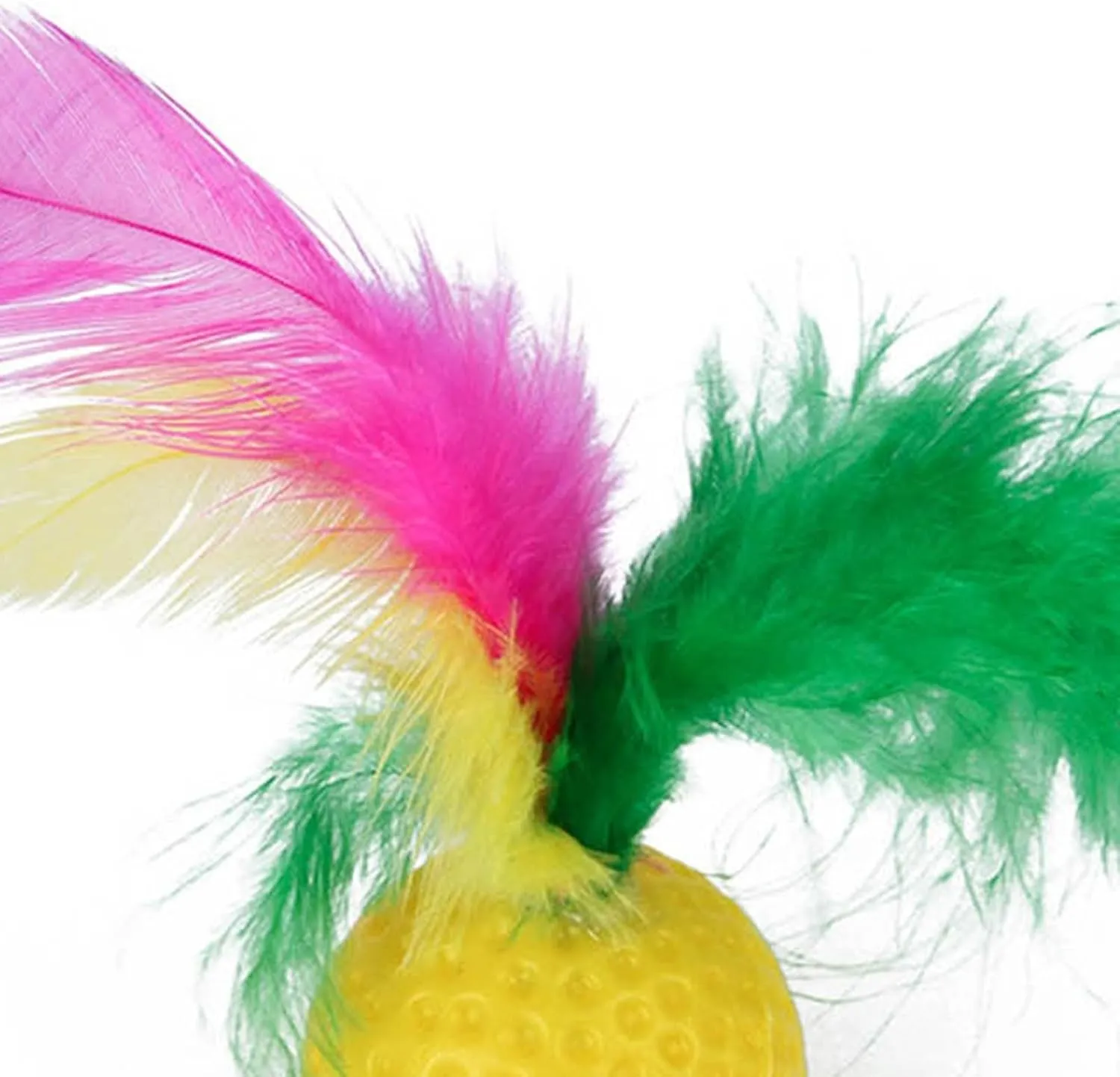 Cat Toys Toys Set 21 PCS Toys Assortments Including Tunnel Cat Feather Teaser Wand Sisal Mice Bell Crinkle Interactive Cat Toys for Indoor Cats (Green, One Size)