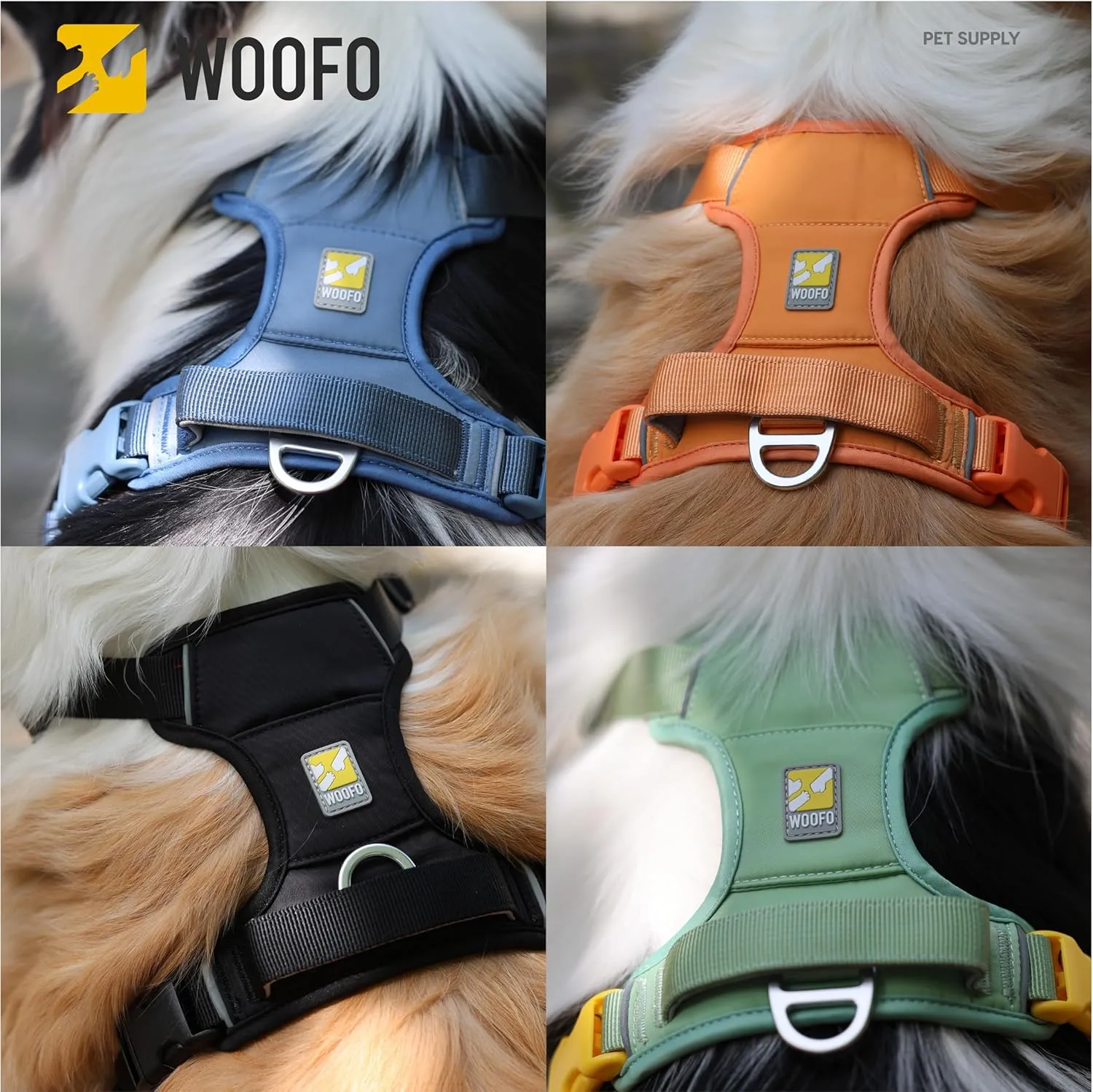 Core Dog Harness with Handle and Pocket, Sliver ion Inner Fabric, Wear-Resistant Shell Fabric, Reflective and Soft Padded (Avocado Green, Size Medium)
