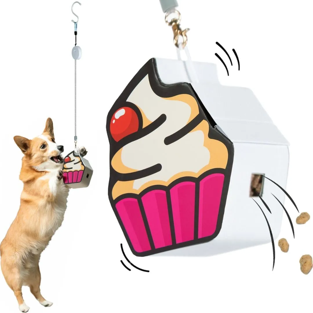 Dog Pinata Treat Dispensing Toys - Pet Puzzle Treat Dispenser Toy for Dogs Mental Stimulation - Small Pinata for Pets to Keep Them Busy with Treats - Pets Enrichment Games for Dog Birthday and Play