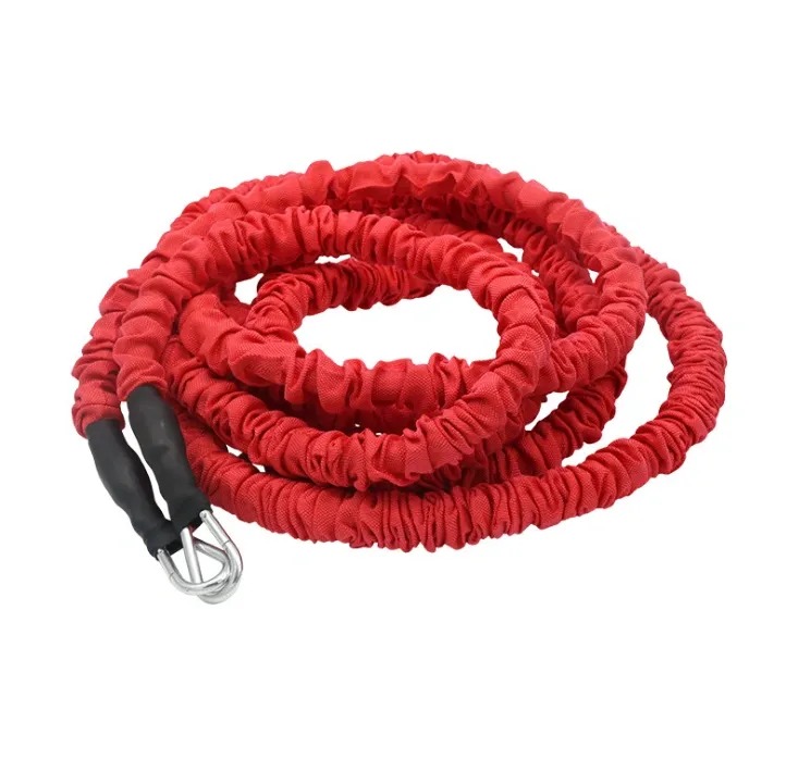Double resistance band pull pull rope stretch track and field track and field race force explosive jump