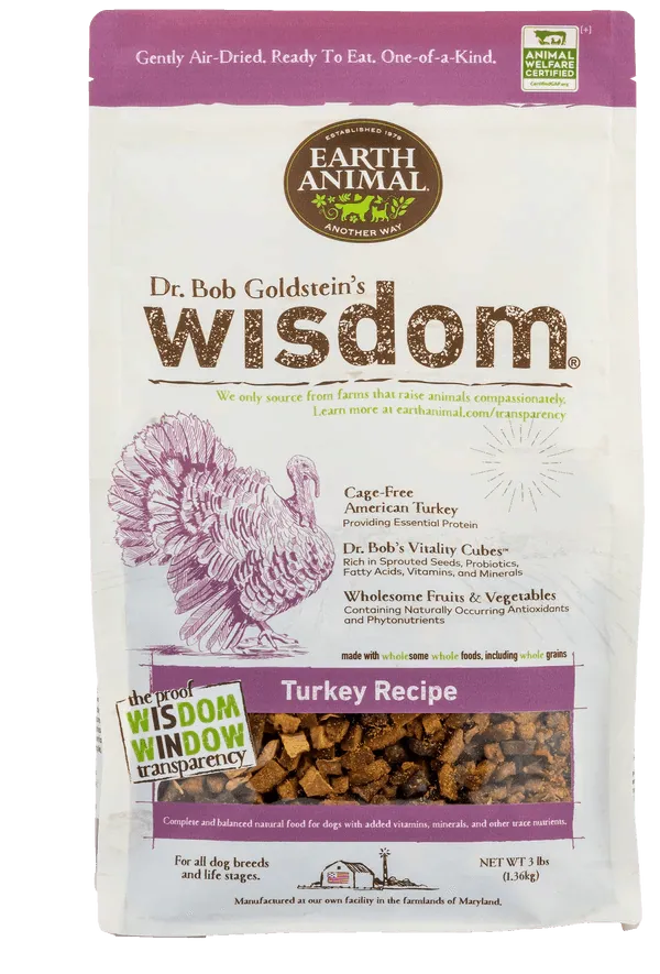 Earth Animal Air Dried Wisdom Dog Food