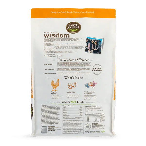 Earth Animal Air Dried Wisdom Dog Food