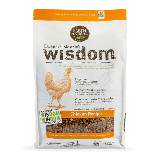 Earth Animal Air Dried Wisdom Dog Food
