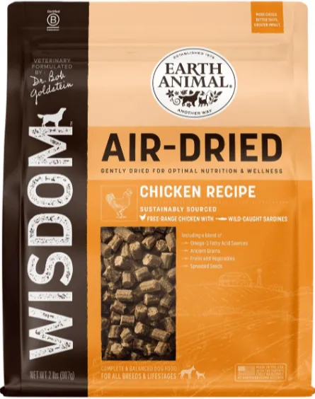 Earth Animal Air Dried Wisdom Dog Food