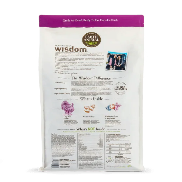 Earth Animal Air Dried Wisdom Dog Food