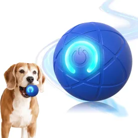 Interactive Dog Toys Dog Balls Activated Automatic Rolling Ball for Puppy Small Medium Dogs Smart Jumping Automatic Moving Bouncing and Rotating Ball Vibrating Keep Them Busy [2025 Newly Upgraded]