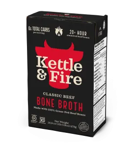 Kettle & Fire - Beef Bone Broth 16.9oz