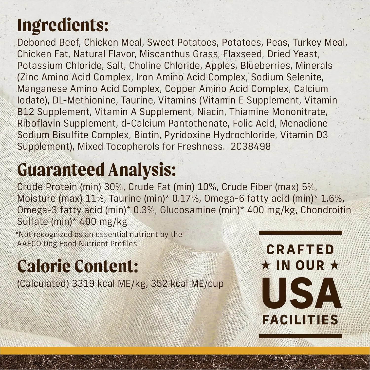 Merrick Premium Grain Free Dry Dog Food Weight Management Dog Food, Wholesome And Natural Kibble, Healthy Weight Recipe - 22.0 lb. Bag
