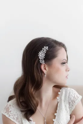 Milan CZ Bridal Comb