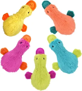 MULTIPET Duckworth Plush Filled Dog Toy, Assorted Colors, (Pack of 1)