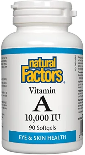 Natural Factors: Vitamin A 10,000 IU