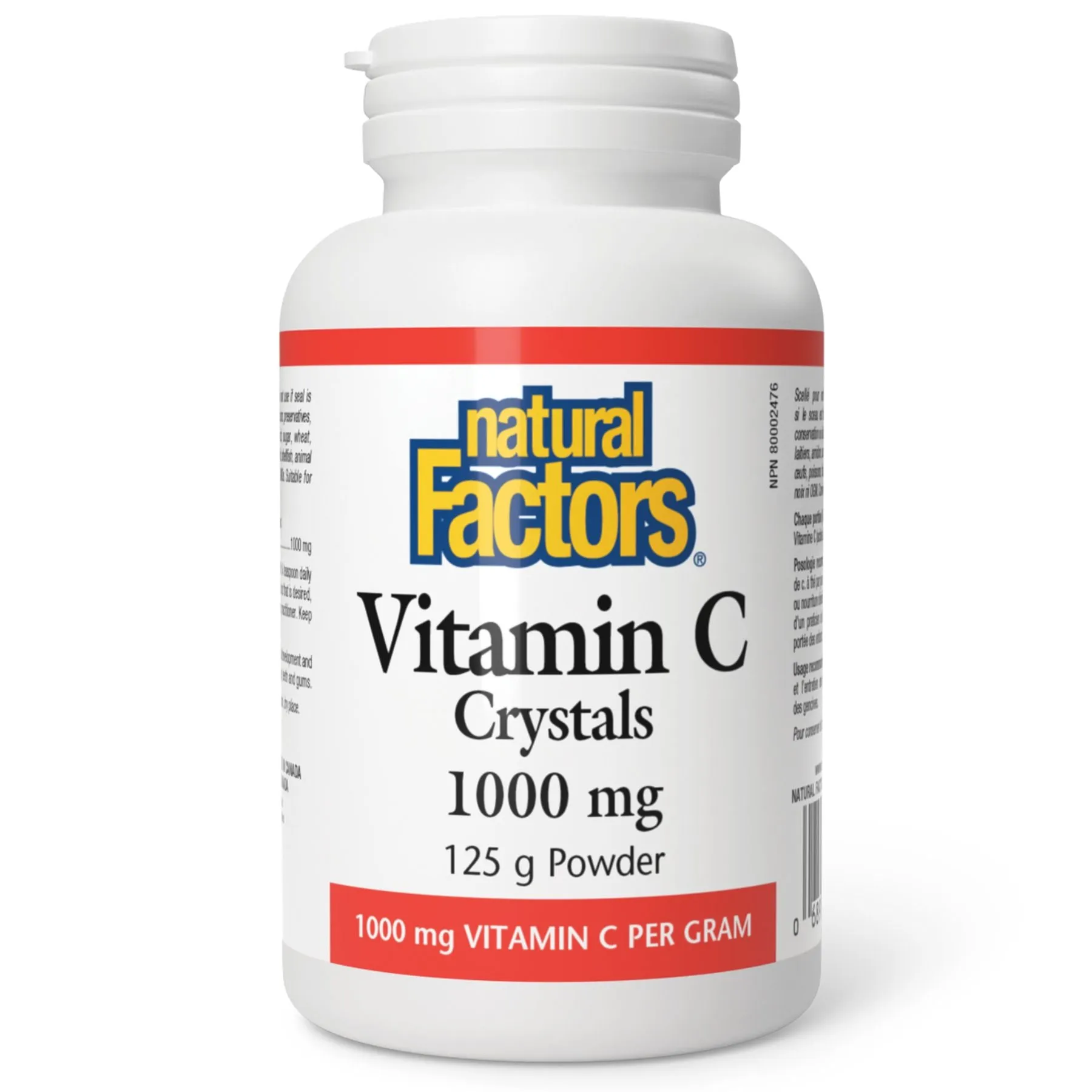 Natural Factors Vitamin C Crystals 125g