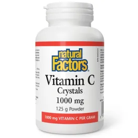 Natural Factors Vitamin C Crystals 125g