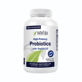 NATURLIGA™ HIGH-POTENCY PROBIOTICS - 30 Servings Per Container