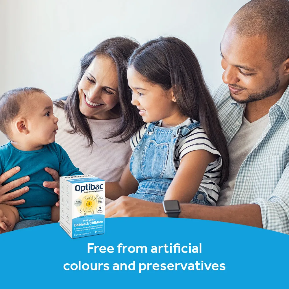 OptiBac For Babies & Children 10 Sachets