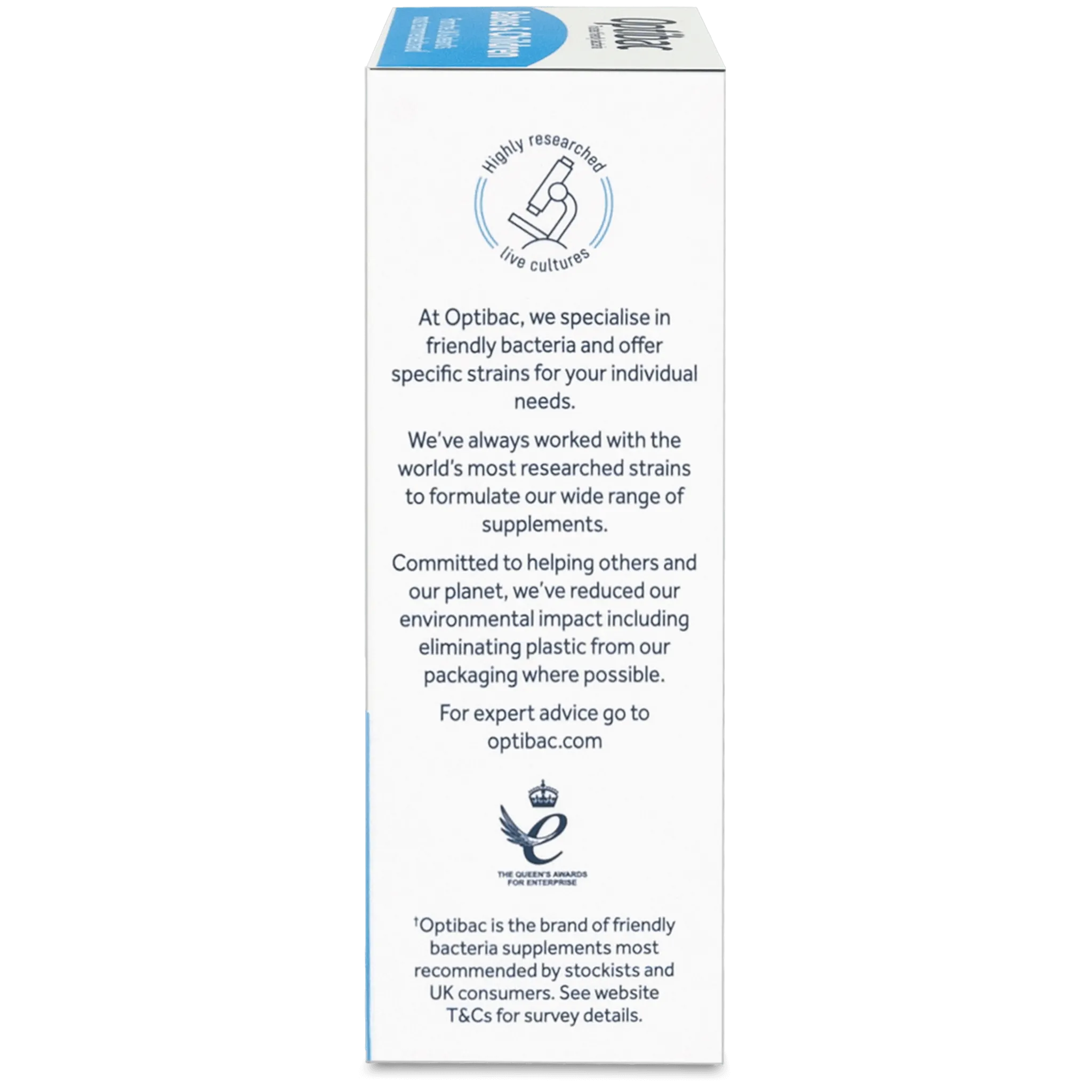 OptiBac For Babies & Children 10 Sachets