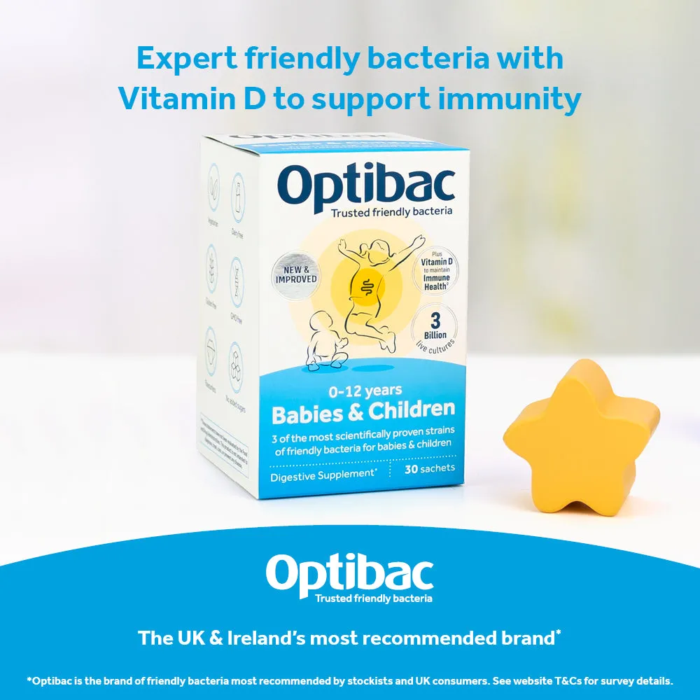 OptiBac For Babies & Children 10 Sachets