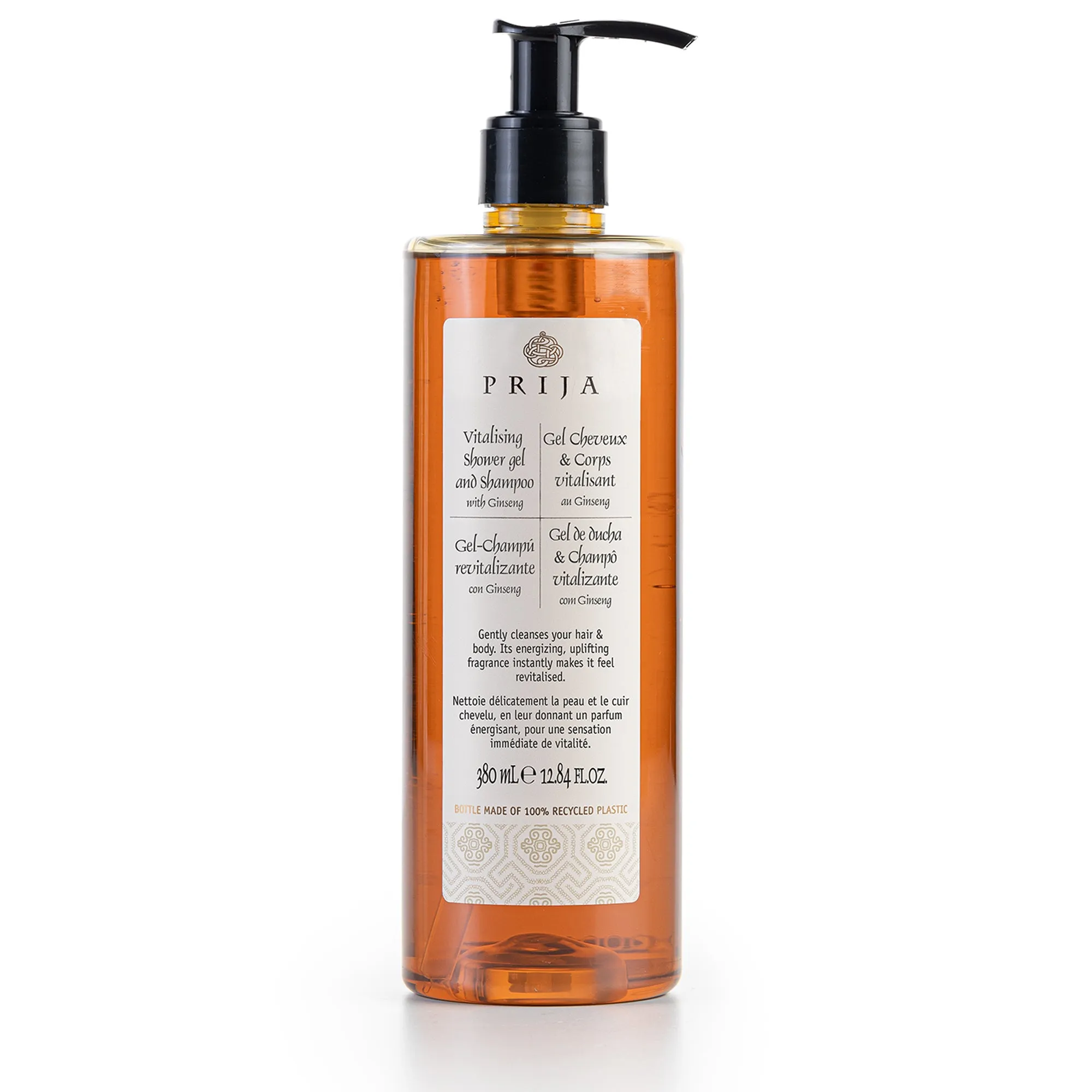 Prija Vitalising Shower Gel And Shampoo (380 ml)