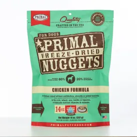 Primal Freeze Dried Raw Food for Dogs - Chicken (14oz)