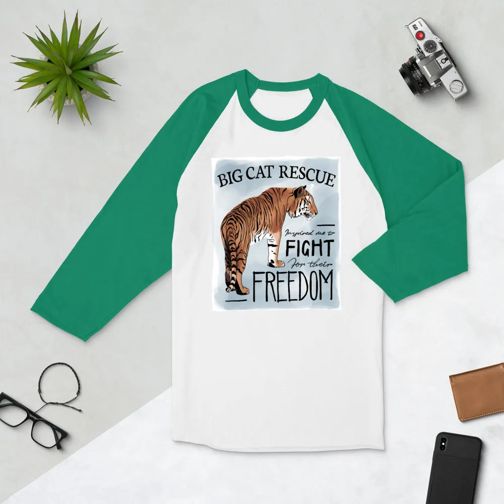 Shirt - Fight for Freedom 3/4 Sleeve
