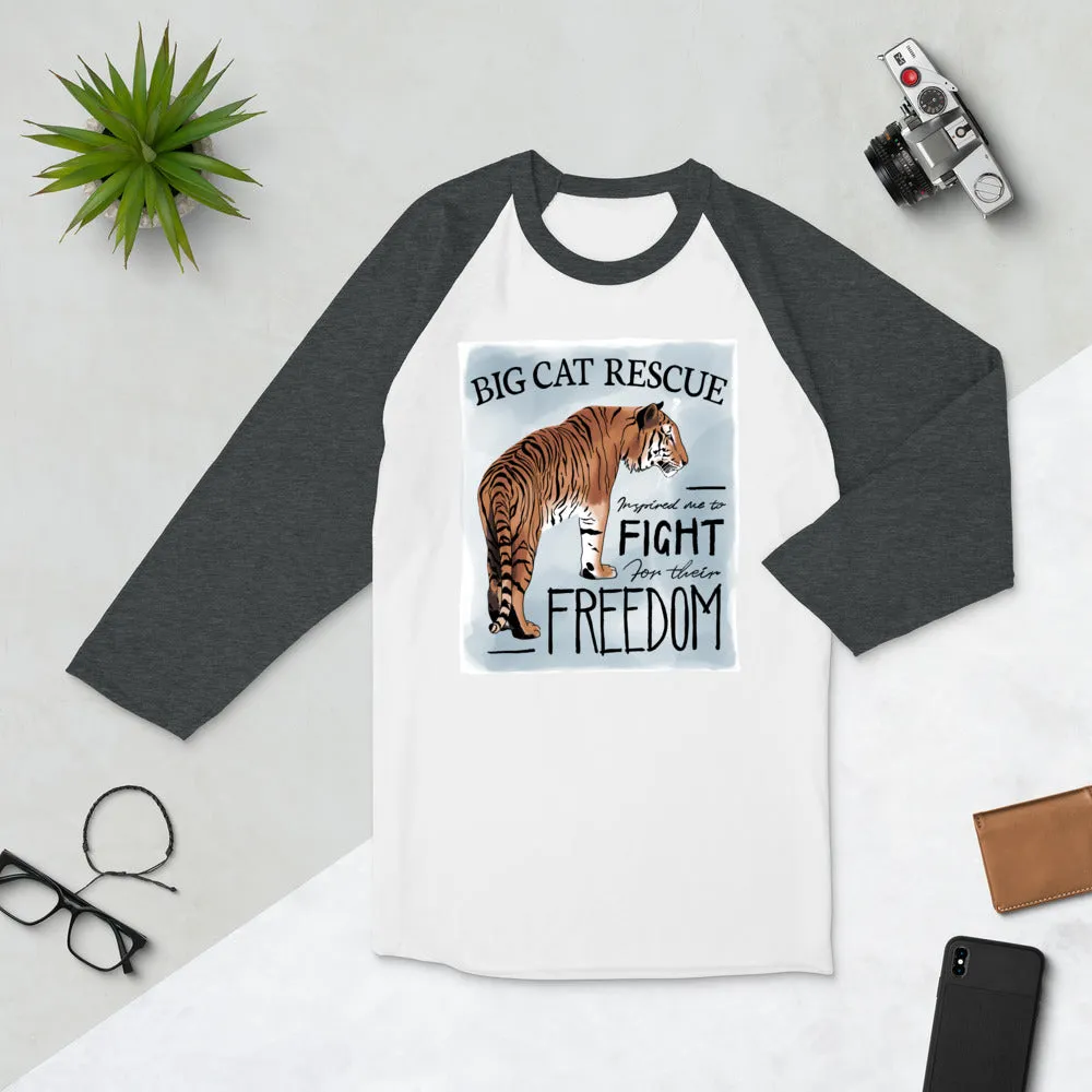 Shirt - Fight for Freedom 3/4 Sleeve