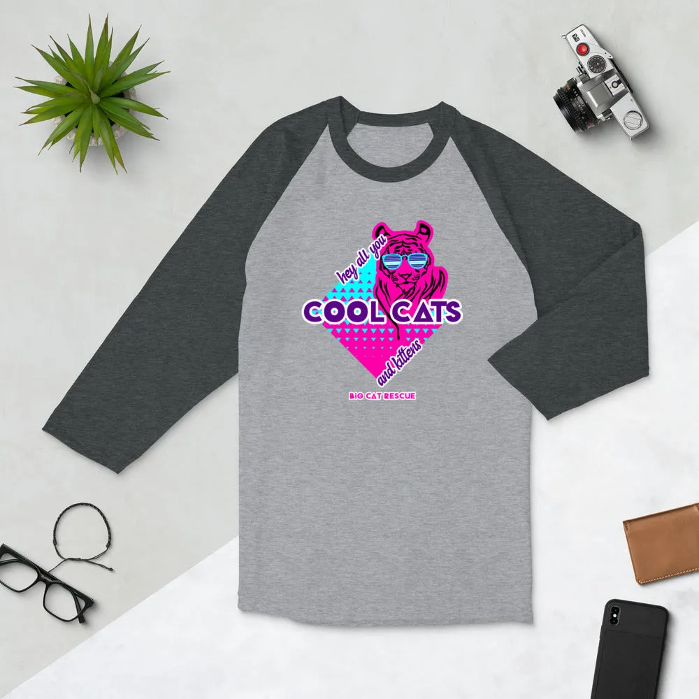Shirt - Hey All You Cool Cats & Kittens 3/4 Sleeve