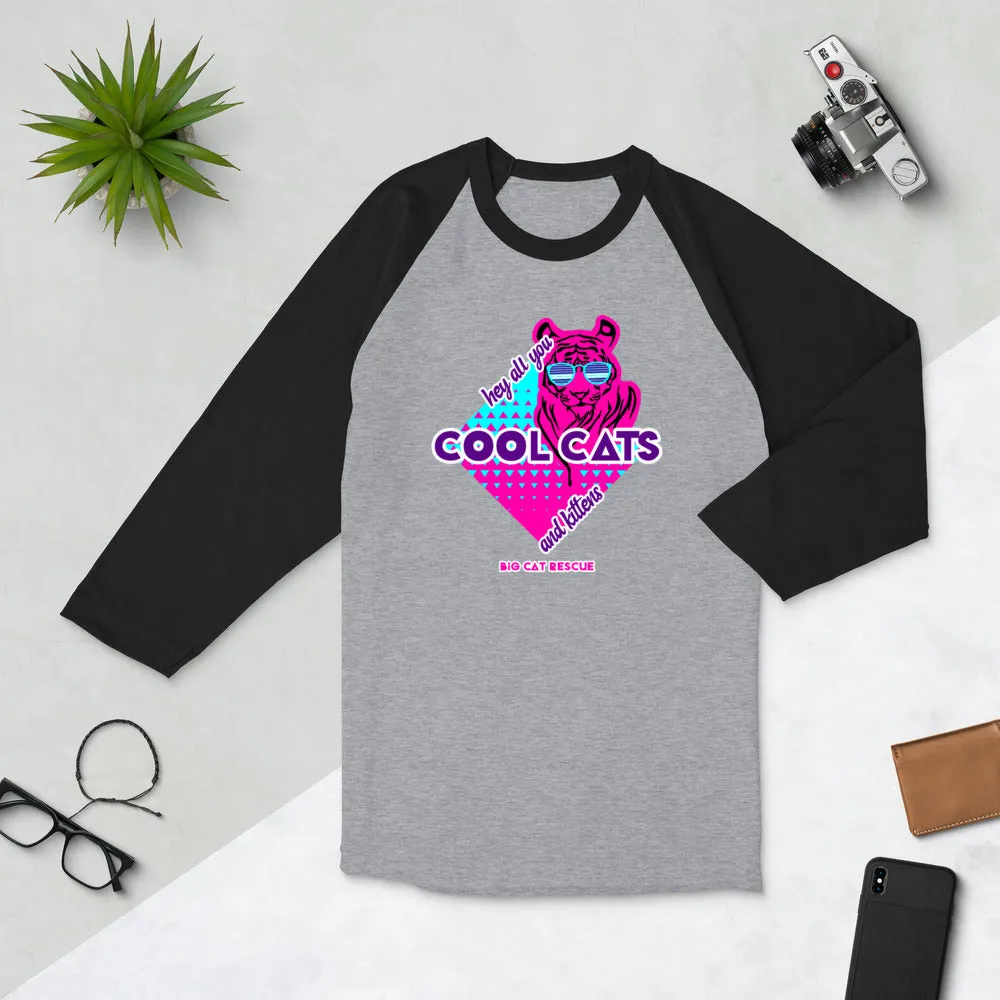 Shirt - Hey All You Cool Cats & Kittens 3/4 Sleeve