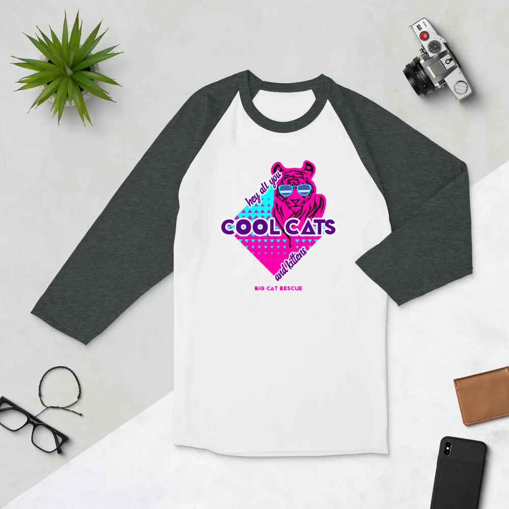 Shirt - Hey All You Cool Cats & Kittens 3/4 Sleeve