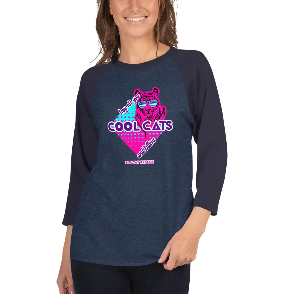 Shirt - Hey All You Cool Cats & Kittens 3/4 Sleeve