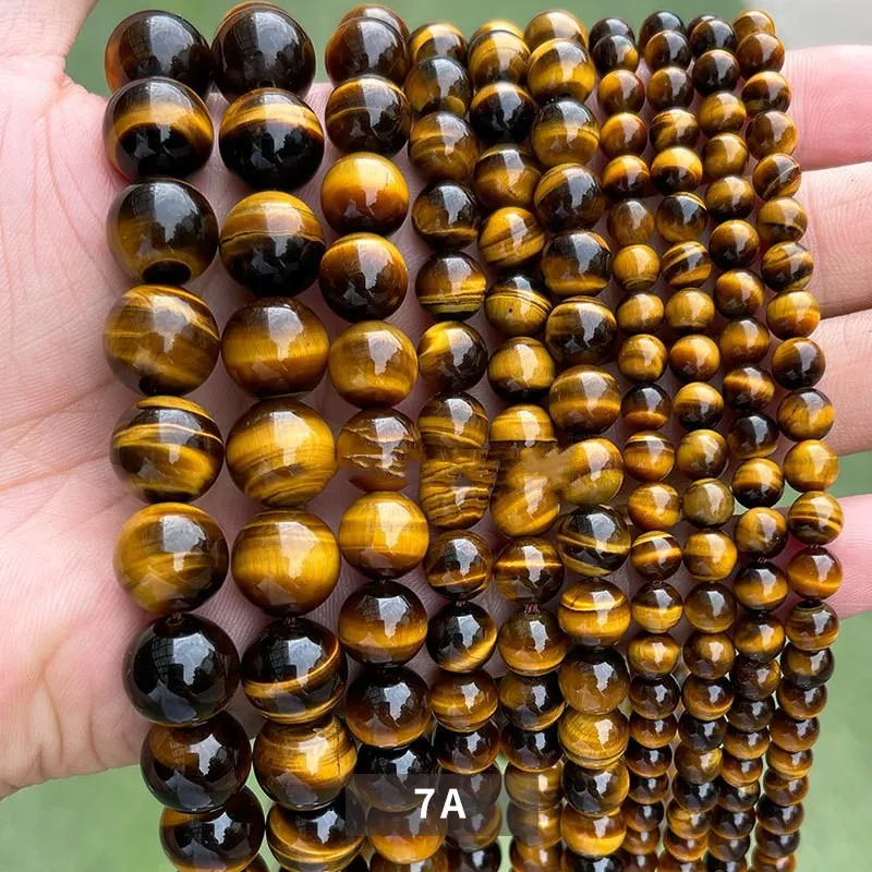 Tiger Eye Stone Loose Bead  Jewelry Accessories