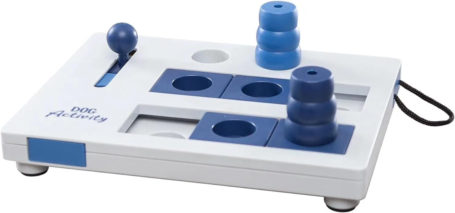 TRIXIE Mini Mover Dog Enrichment Toy, Advanced Level 3 Dog Puzzle, Interactive Treat Game